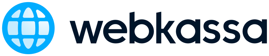 Логотип Webkassa — фискальные чеки и ОФД Казахстана